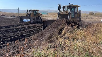 Caterpillar D9T Bulldozers Leveling Old Mine For Rehabilitation – 4K Earthmoving Action Videos