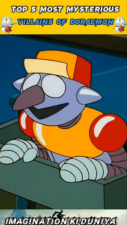 Doraemon की Movies के 5 सबसे Mysterious Villains😨|Top 5 Most Mysterious Villains Of Doraemon #shorts