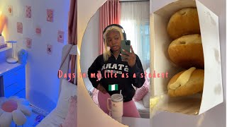 Days in the life of a student in Nigeria | Living alone diaries #dayinmylife #dailyvlog #aesthetics