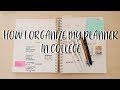 HOW I ORGANIZE MY PLANNER | Day Designer Planner