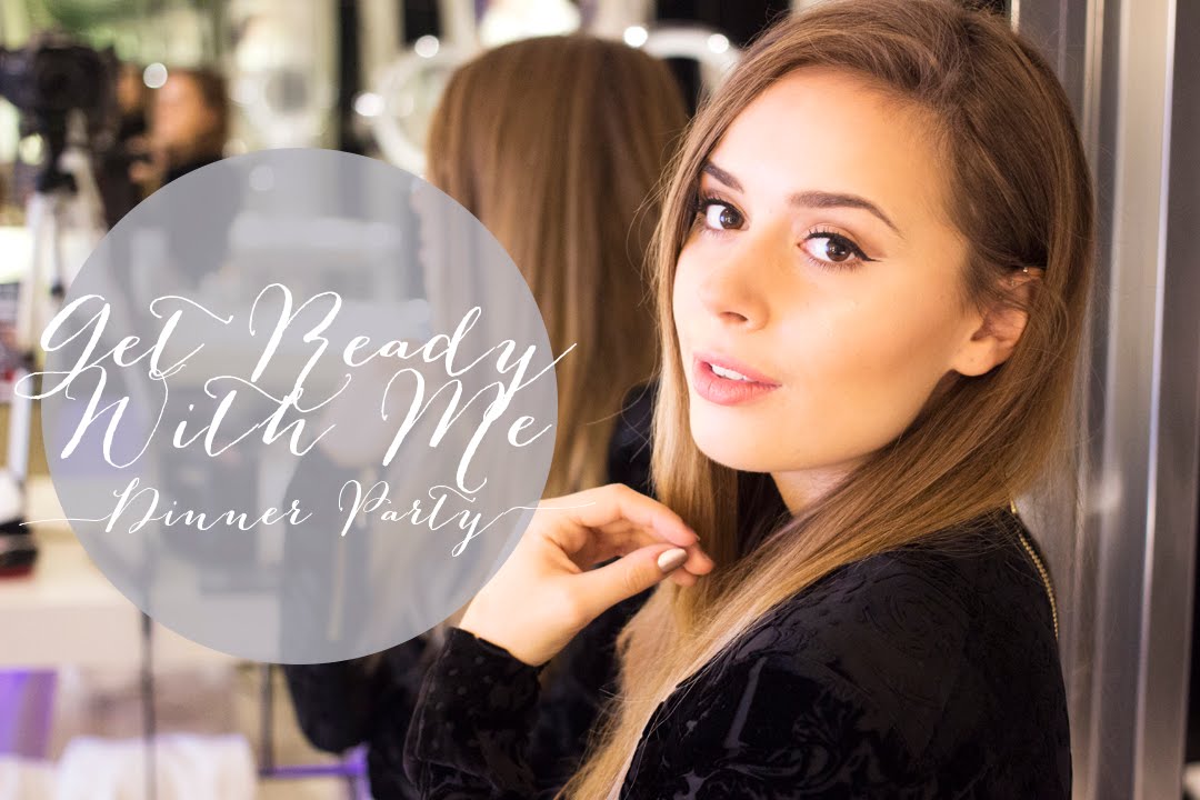 Get Ready With Me: Dinner Party Edition | Hello October | AD