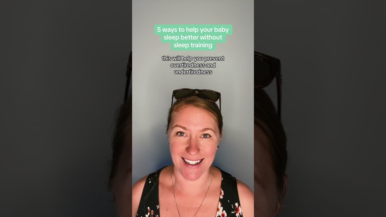 5 ways to help your baby sleep better