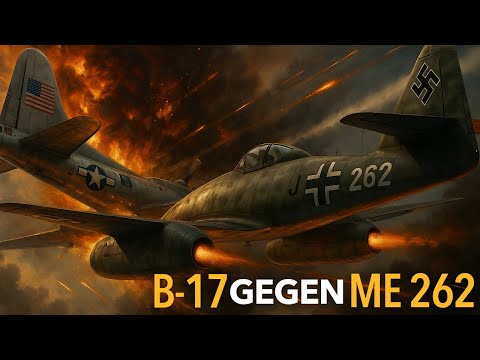 First Encounter: Me 262 vs. B-17 #Me262 #B17 #Luftwaffe #WW2