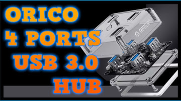 Orico 4 PORTS USB HUB || MH4U-U3 || unboxing