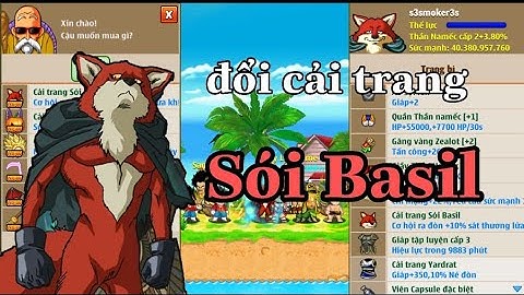 Cải Trang Sói Basil Và Sự Kiện 20/11 | Ngọc Rồng Online