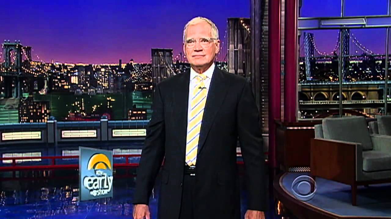 The Early Show - Letterman jokes about jihad threats