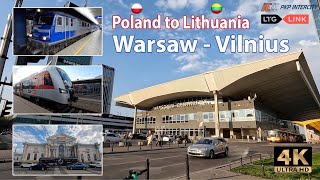 🇵🇱 Warsaw to 🇱🇹 Vilnius with changing train in Mockava - trip report.