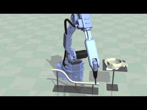 vertically articulated robot