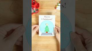 Merry Christmas Card #shorts #diycrafts #christmas #christmascrafts #papercircuit #diy #stem