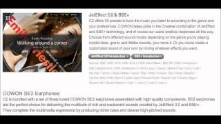 cowon c2 product slides