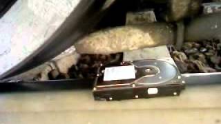 ВЛ8, HDD crash test
