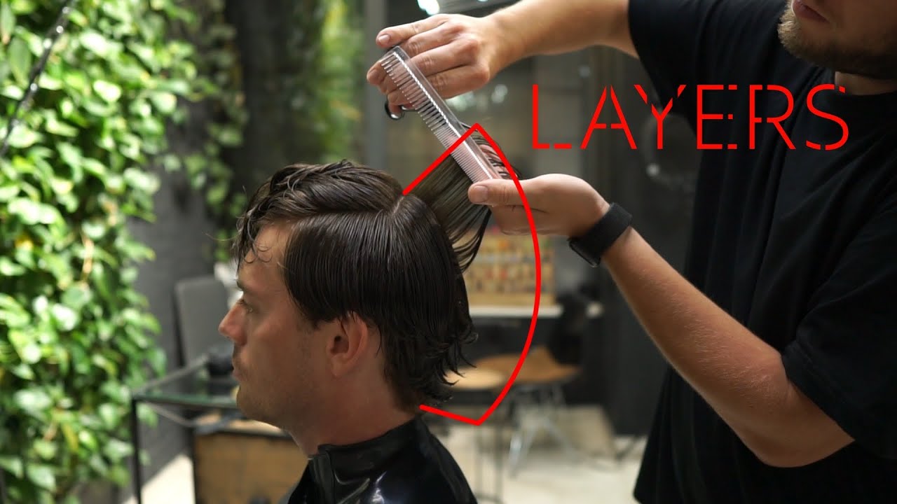 how to cut men's hair, haircut tutorial YouTube