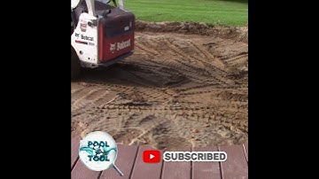 ABOVE GROUND POOL DECK INSTALLATION TIP ONE #shortsvideo