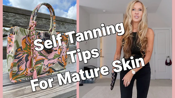 Self Tanning Tips For Mature Skin~ New Tote & My O...