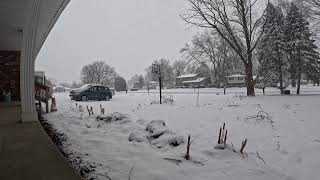 Snow Storm time laps - 1/22/23