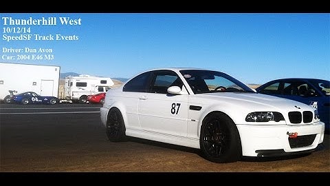 SpeedSF @ Thunderhill West 10/12/14 1:22.644 Lap