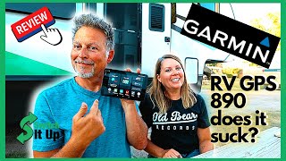 Garmin 890 RV GPS REVIEW (Our Honest Opinions)