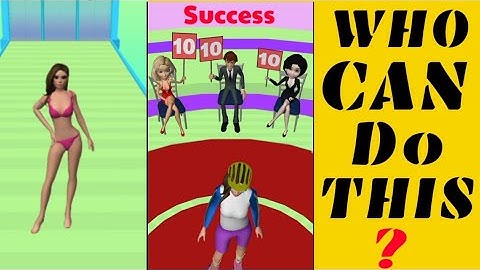 Clothes Run Game - 👩‍🦰 👙 All Levels Gameplay Walkthrugh Android, iOS | #Who Can Do This ?