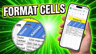 How to Format Cells in Google Sheets