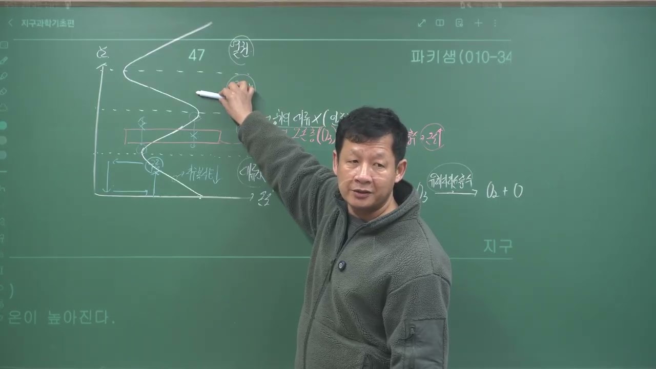 [중1과학 심화반] 기권의 구조(후곡 소수과학학원) #중등과학심화 #기권 #기권의구조