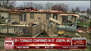 EF-1 Tornado Confirmed In St. Joseph, Missouri With Winds Reaching 90 mph