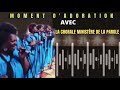 Moment dadoration  chorale ministre de la parole