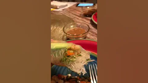 Vietnamese spring rolls