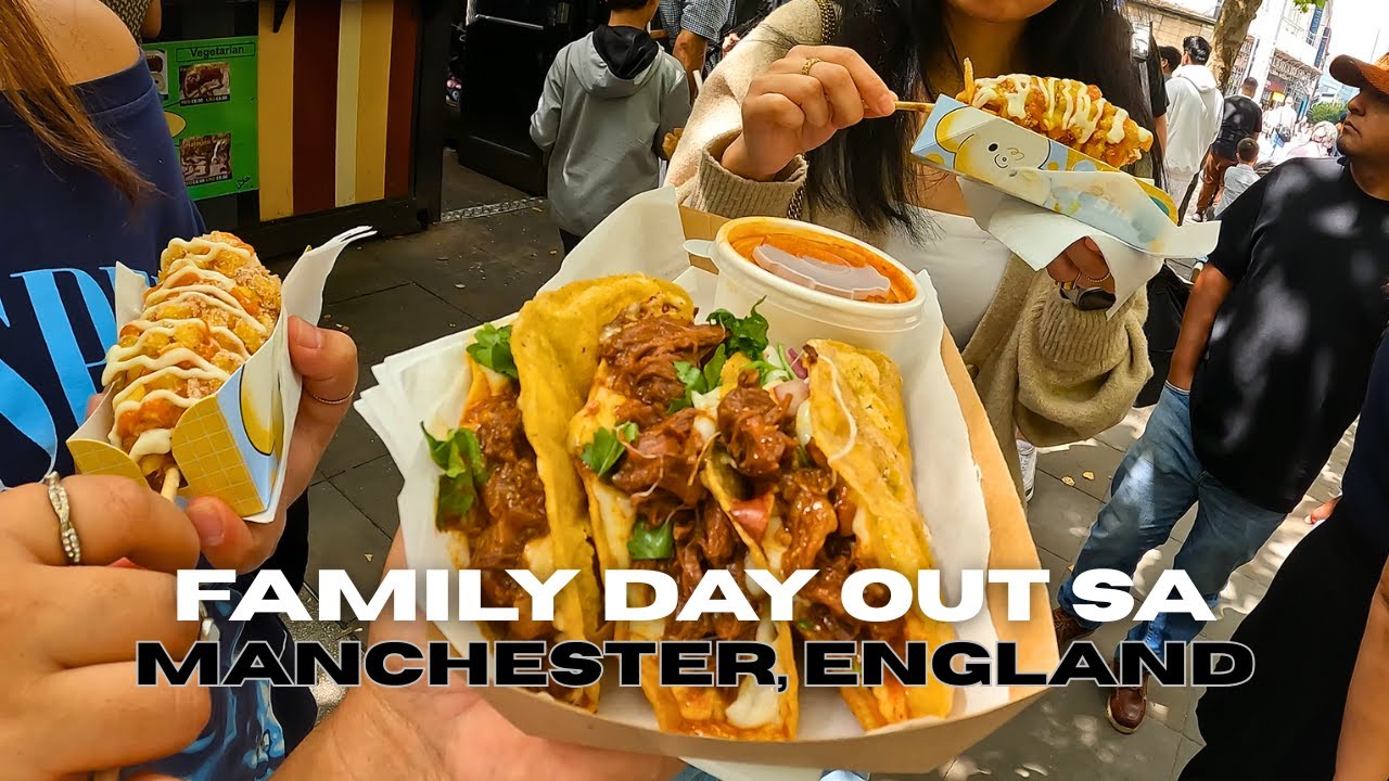 MASAYANG FAMILY DAY OUT SA MANCHESTER, ENDLAND / FOOD TRIP, MOVIE AT GROCERY SHOPPING