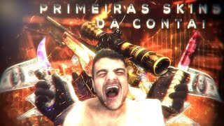 AS PRIMEIRAS SKINS DA CONTA!! - Go-Lucky.net - CS:GO