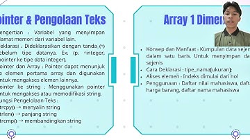 Pointer, Array, Struct