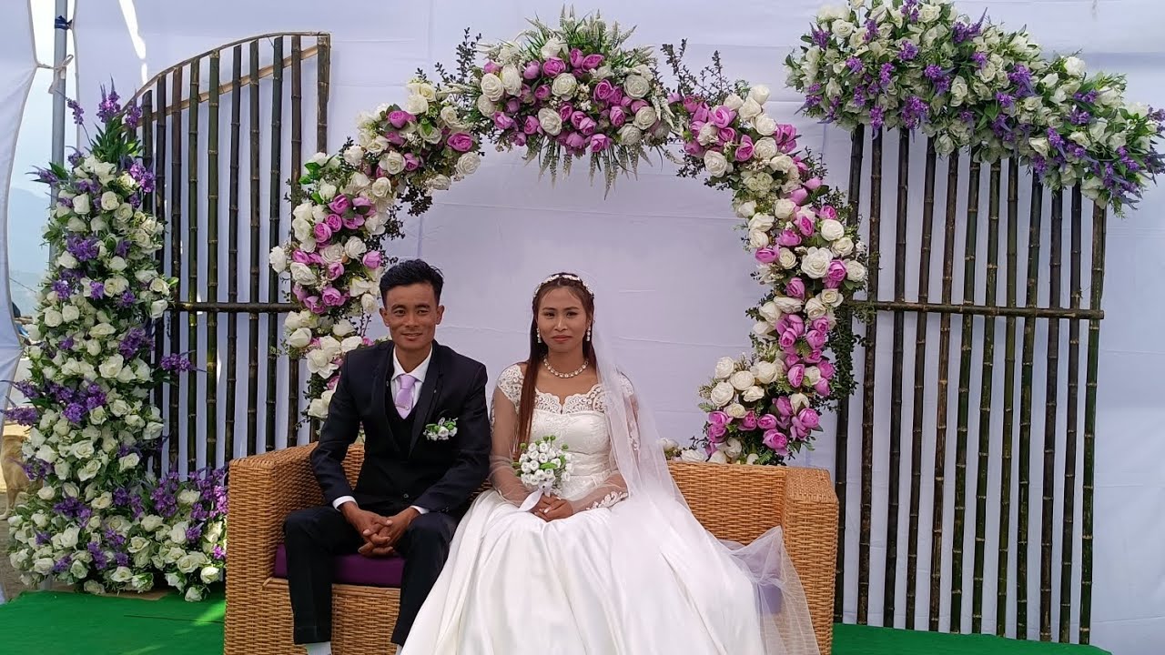 Wedding ceremony of Mr Among § Miss Atsasü at Phokhungri Village.