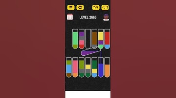 Water sort puzzle - Level 2665 #watersortpuzzle #games #level #level2665 #watersort #gaming