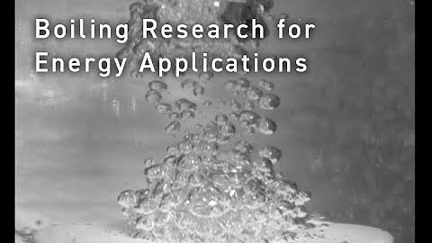 Boiling Research for Energy Applications