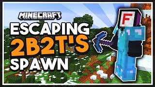 Escaping 2b2t's Spawn! (Part 2)