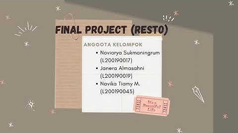 Final Project Sistem Basis Data