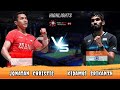 Fantastic 🔴 Jonatan Christie (INA) vs (IND) Kidambi Srikanth Badminton Mens Singles