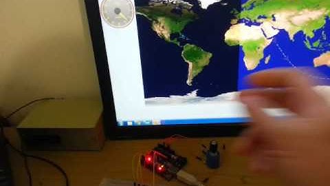 Arduino automatic ham4 rotator controller for HRD.