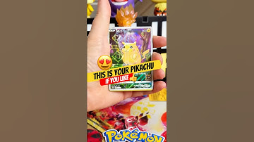 THIS IS YOUR PIKACHU CARD IF YOU SCROLL! ✅⚡ #shorts