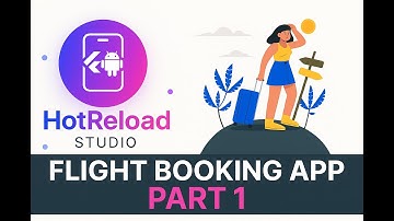 Flutter Flight Booking App - Part 1 | Splash Screen, GoRouter & App Theme Setup #flutter #coding