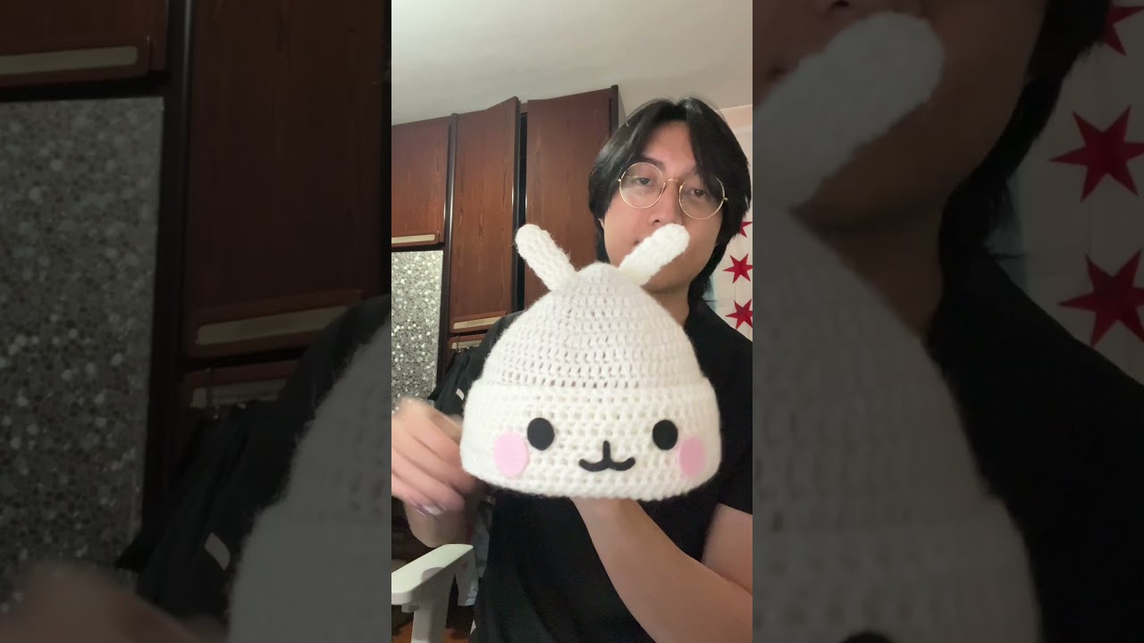 Crochet molang beanie! Pattern coming soon on my etsy 