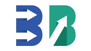 B Logo Design Illustrator | B Letter Logo Design Illustrator | B Logo