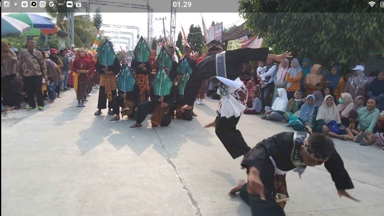 Teaterikal (Karnaval SMP N 1 Bubulan - Bojonegoro) Memeriahkan HUT RI ke-79