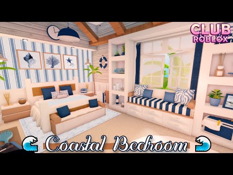 Coastal Bedroom ???????? || Speed Build || Club Roblox - YouTube