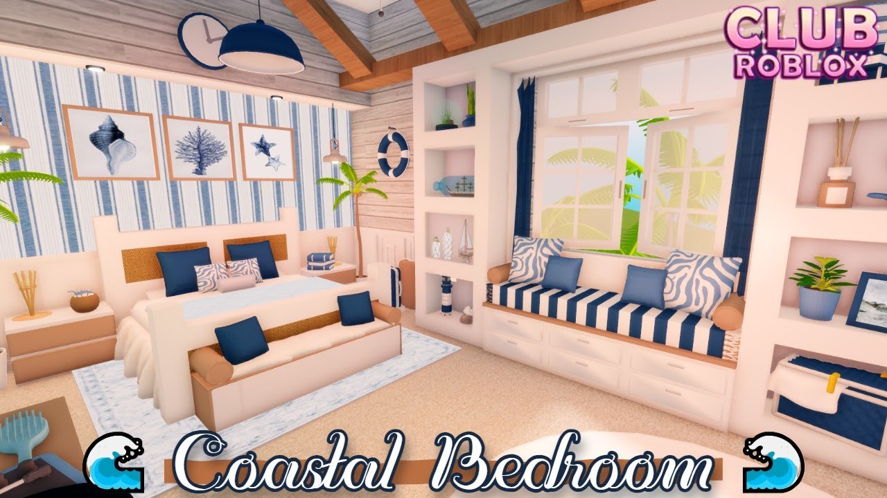 Coastal Bedroom ???????? || Speed Build || Club Roblox - YouTube