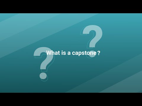 วีดีโอ: การจำลอง Capstone คืออะไร?