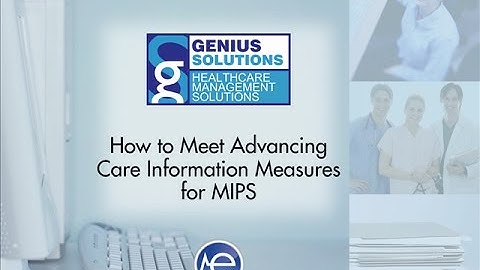 How to Meet Advancing Care Information in ehrTHOMAS