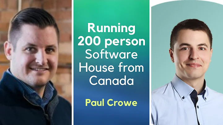 Running a 200 person Canadian based software house...