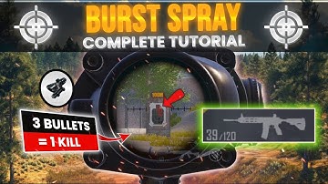 De ultieme Burst Spray-gids met handcam | Tips & trucs PUBG Mobile