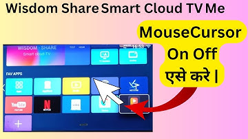 Wisdom Share Smart Led TV me Mouse Cursor (Pointer) On Off Kaise Kare | LED TV | #Kishantech