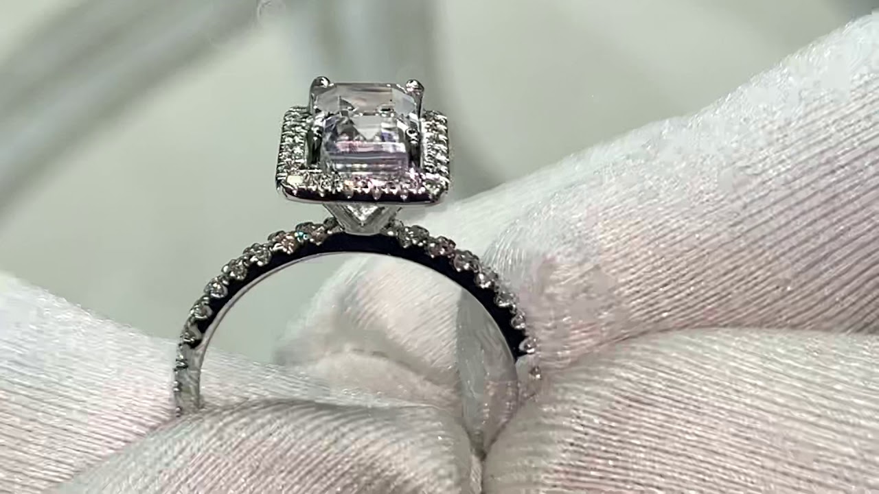 Emerald Cut Topaz & Diamond Ring!! (R1514)   Price starts from $2,000!   